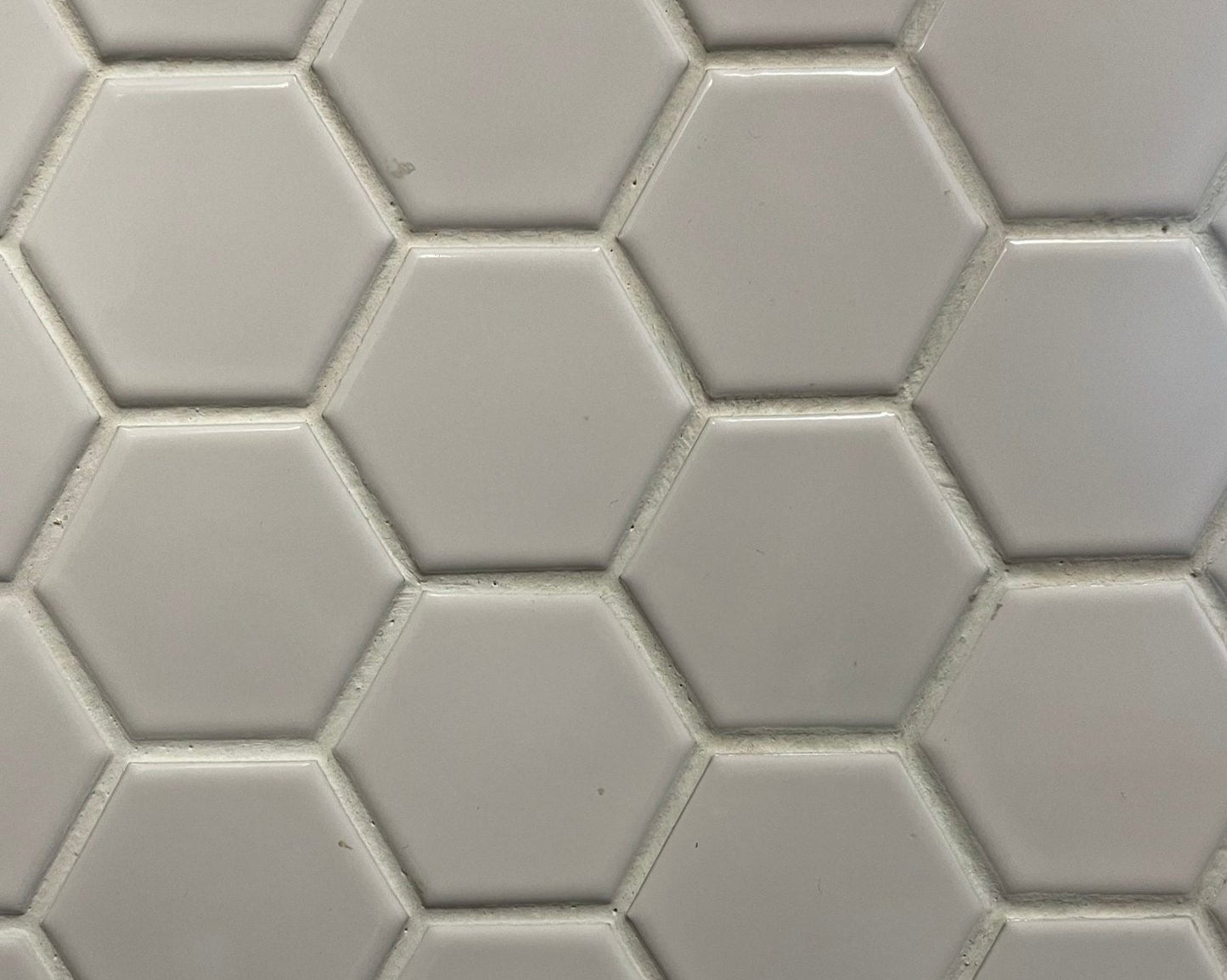 Hexagon White Mosaic